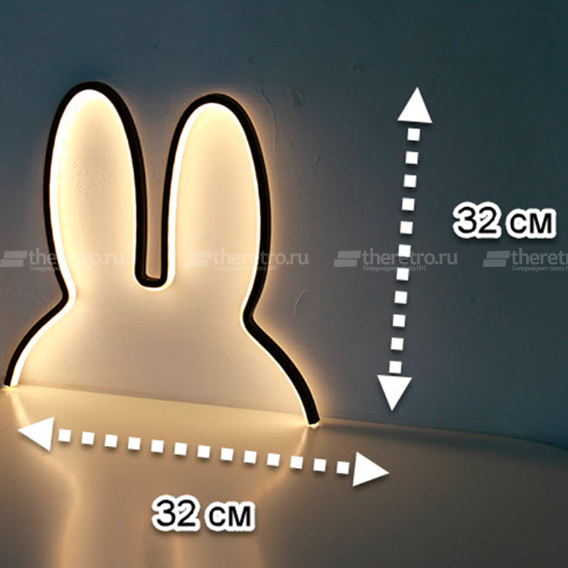 Настольный светильник ins Miffy Rabbit фото #num#