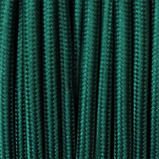 Темно зеленый текстильный провод фото #num#