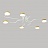 Светодиодная потолочная люстра SCHEME LED 8 плафонов Белый фото 3