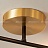 Серия потолочных люстр с шарообразными стеклянными плафонами и светодиодными кольцами на ветвистом каркасе BETINA фото 8