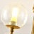 Люстра со стеклянными плафонами-шарами двух разных размеров LORETA 6 плафонов  фото 10