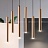 Серия подвесных светодиодных светильников с глянцевыми металлическими плафонами вытянутой цилиндрической формы NETTE фото 7
