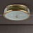 Потолочный светильник цилиндрической формы из составных стеклянных пластин VENUS фото 2