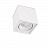 Потолочный светодиодный светильник в минималистическом дизайне 2 плафон  Белый 4000K фото 3