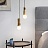 Дизайнерский деревянный подвесной светильник в скандинавском стиле SASH фото 14