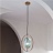 Дизайнерский подвесной светильник в стиле постмодерн ISENDO ONE A фото 5