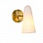 Настенная лампа-бра в стиле постмодерн со стеклянным плафоном LUMI-WALL фото 2