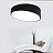 Геометрические плоские светильники в скандинавском стиле SHEAR 50 см  Черный фото 5