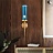 Настенный светильник бра в стиле модерн 8 см  Синий фото 7