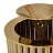 Настольная лампа Donna Table Light in Brass with Marble Base фото 5
