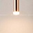 Серия подвесных светодиодных светильников с глянцевыми металлическими плафонами вытянутой цилиндрической формы NETTE A фото 6
