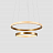 Светодиодная люстра в виде кольца на струнном подвесе NIMBUS 65 см  B фото 10