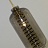 Подвесной стеклянный светильник со спиральным декоративным элементом вокруг лампы SCREW SMOKY D фото 8