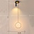 Серия подвесных светодиодных светильников со светящимися плафонами в виде геометрических фигур и дополнительным поворотным плафоном на потолочной чаше STRING фото 4