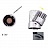 Встраиваемый светодиодный светильник EMB SQR 2 плафон Черный 3000K фото 3
