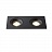 Встраиваемый светодиодный светильник Costa 1 плафон Черный 3000K фото 8
