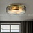 Потолочный светильник цилиндрической формы из составных стеклянных пластин VENUS фото 8