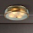 Потолочный светильник цилиндрической формы из составных стеклянных пластин VENUS фото 7