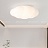 Серия светодиодных люстр c воздушным белым плафоном, стилизованным под облако ODDLY D A фото 8