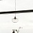 Серия подвесных светодиодных светильников с дисковидной LED-панелью внутри стеклянного плафона округлой формы INDA A фото 15