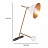 Настольная лампа Kelly Wearstler CLEO TABLE LAMP designed by Kelly Wearstler Черный фото 10