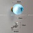 Настенный светодиодный светильник Космонавт-2 C 25 см  фото 16