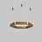 Подвесной светодиодный светильник Sotta Gold фото 6