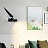 Настенный светильник в виде стилизованной птицы STRIZH WALL фото 7