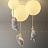 Серия потолочных светильников Мишка на шаре WASTY модель D большой фото 17