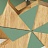 Дизайнерская потолочная люстра в скандинавском эко стиле MILL Зеленый фото 7