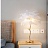 Настольная лампа со страусиными перьями фото 11
