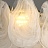 Кольцевая люстра на струнном подвесе с абажуром из стеклянных подвесок с эффектом «белый дым» STEIVOR фото 5