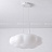 Серия светодиодных люстр c воздушным белым плафоном, стилизованным под облако ODDLY D B фото 7