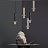 Минималистский подвесной светильник из камня AGESTA фото 6