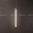 Серия подвесных светодиодных светильников с вытянутыми цилиндрическими плафонами в медных держателях SHOOT D фото 9