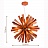 Loft Wooden Sputnik 75 см  Каштановый фото 9