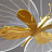 Подвесной светильник Золотая Бабочка A фото 3