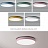 Светодиодные плоские потолочные светильники KIER 40 см  Белый фото 22