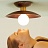 Светодиодный потолочный светильник из дерева ELSA C фото 10