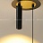 Серия подвесных светодиодных светильников со светящимися плафонами в виде геометрических фигур и дополнительным поворотным плафоном на потолочной чаше STRING фото 21