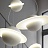 Серия подвесных светодиодных светильников с декором в форме планетарных колец PARMA большой фото 5