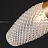 Серия потолочных люстр с рельефными плафонами округлой цилиндрической формы на лучевом каркасе HENDRICA C фото 12