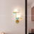Настенный светильник с двумя шарообразными матовыми плафонами и декоративными дисками разных цветов MATISSE WALL DUO фото 12