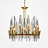 Люстра Max Ingrand Dahlia Chandelier designed by Max Ingrand in 1954 фото 5