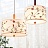 Подвесной светильник с текстильным абажуром SVEG Темное деревоAМалый (Small) фото 35
