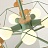 Минималистская люстра для детской с забавными фигурками зверей из дерева GIRAFFE Серый А Короткая штанга фото 17