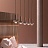 Дизайнерский светильник в стиле американский минимализм TROY 3 плафона  фото 6