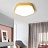Светодиодный потолочный светильник в скандинавском стиле PENTA 50 см  Желтый фото 11