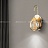 Настенный светодиодный светильник со стеклянным плафоном каплевидной формы LENITA WALL фото 2