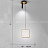 Серия подвесных светодиодных светильников со светящимися плафонами в виде геометрических фигур и дополнительным поворотным плафоном на потолочной чаше STRING фото 2